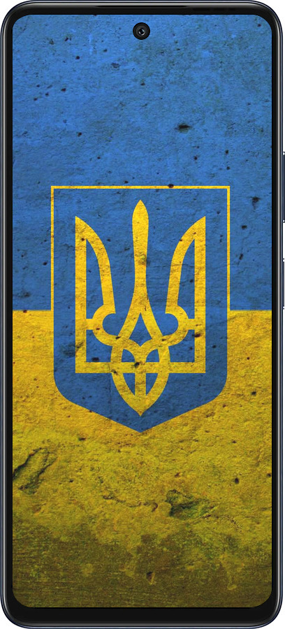 Силиконовый чехол Флаг и герб Украины 2 для Infinix Hot 50 5G - 378u-3795 изображение 
