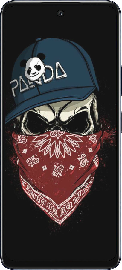 Силиконовый чехол Череп в кепке для Infinix Hot 50 5G - 4127u-3795 изображение 