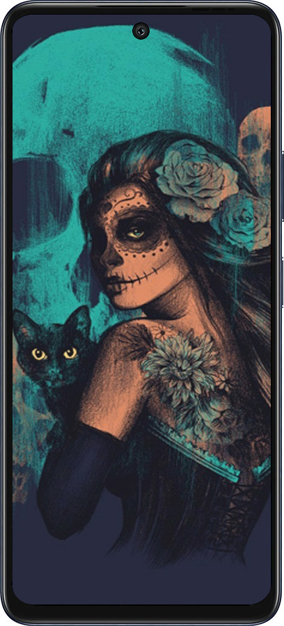 Силиконовый чехол Fantasy girl для Infinix Hot 50 5G - 4133u-3795 изображение 