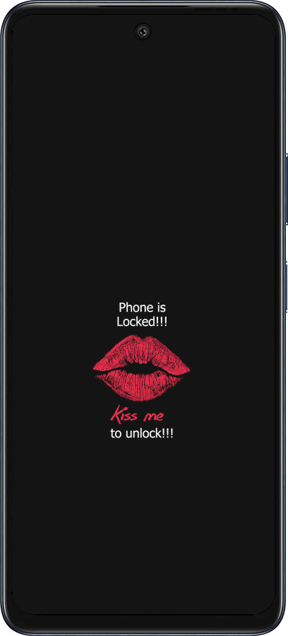 Силиконовый чехол Разблокируй-поцелуй для Infinix Hot 50 5G - 4372u-3795 изображение 