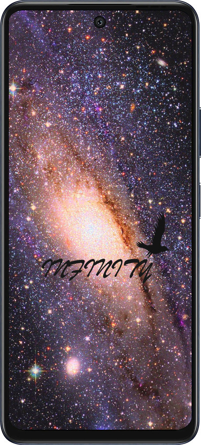 Силиконовый чехол Бесконечность для Infinix Hot 50 5G - 4390u-3795 изображение 