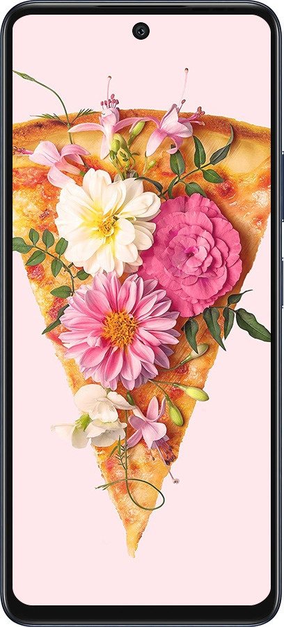 Силиконовый чехол pizza для Infinix Hot 50 5G - 4492u-3795 изображение 