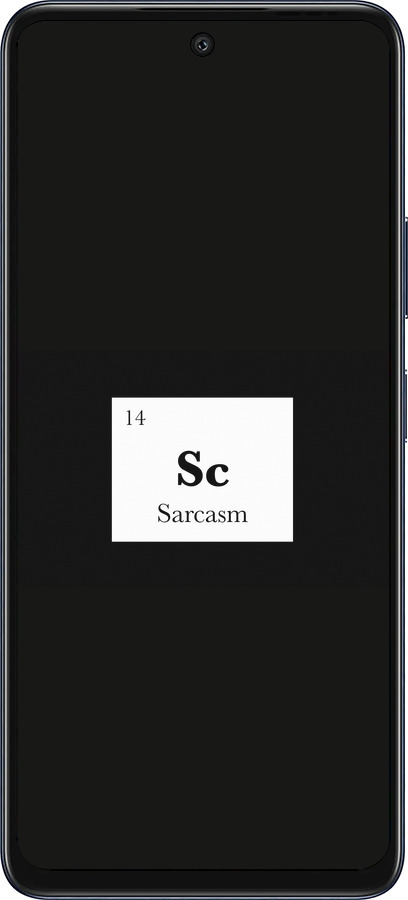 Силиконовый чехол Сарказм для Infinix Hot 50 5G - 4501u-3795 изображение 