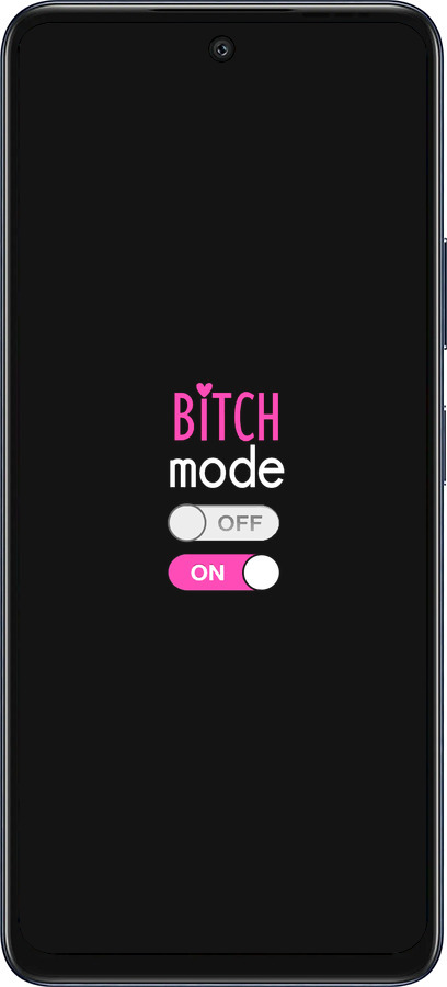 Силіконовий чехол Bitch mode для Infinix Hot 50 5G - 4548u-3795 изображение 