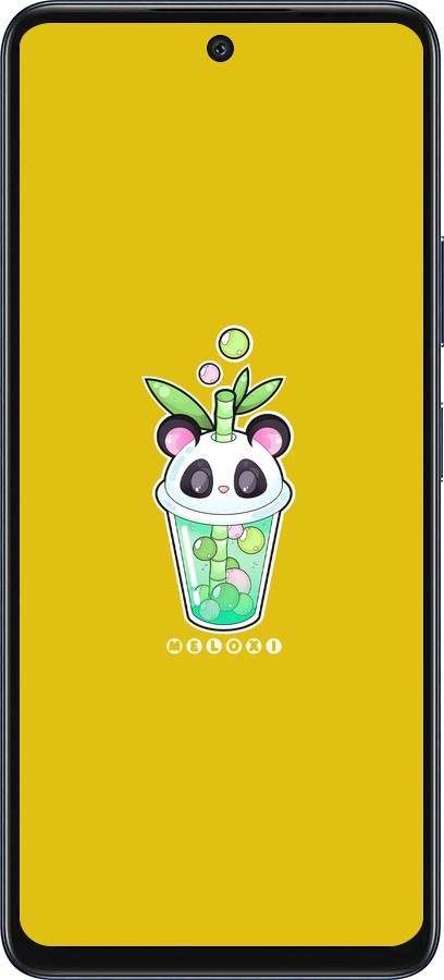 Силиконовый чехол Панда 1 для Infinix Hot 50 5G - 4558u-3795 изображение 