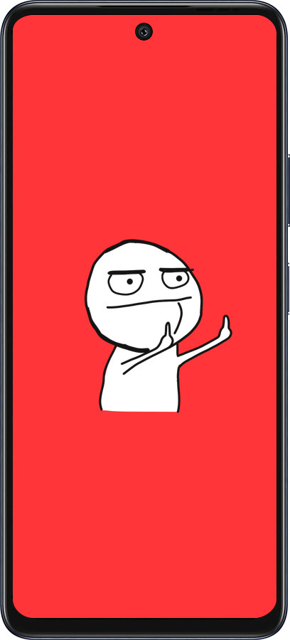 Силиконовый чехол Мем для Infinix Hot 50 5G - 4578u-3795 изображение 