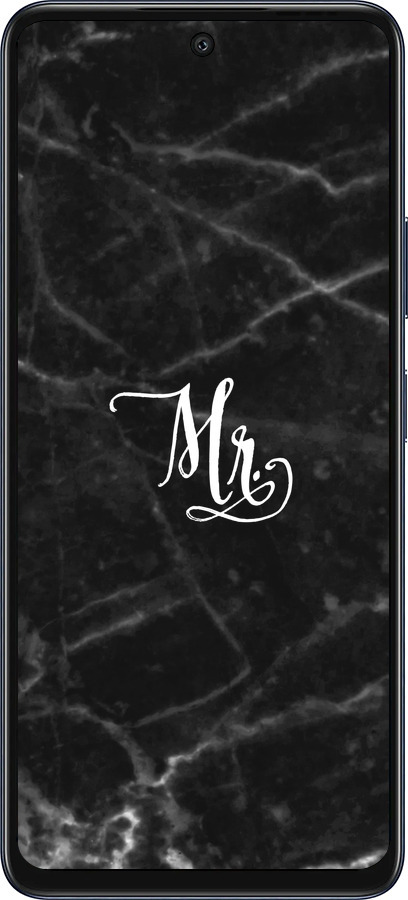 Силиконовый чехол Мрамор1 для Infinix Hot 50 5G - 4582u-3795 изображение 