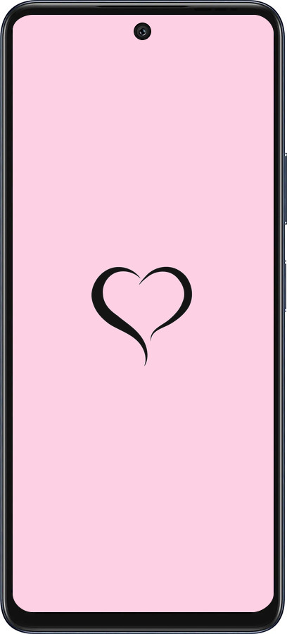 Силиконовый чехол Сердце 1 для Infinix Hot 50 5G - 4730u-3795 изображение 