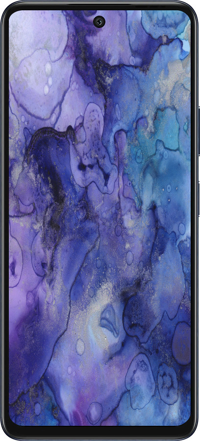 Силиконовый чехол Мрамор 7 для Infinix Hot 50 5G - 4802u-3795 изображение 