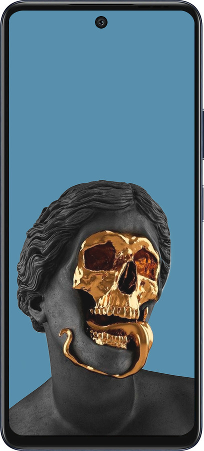 Силиконовый чехол Sculptures для Infinix Hot 50 5G - 4845u-3795 изображение 