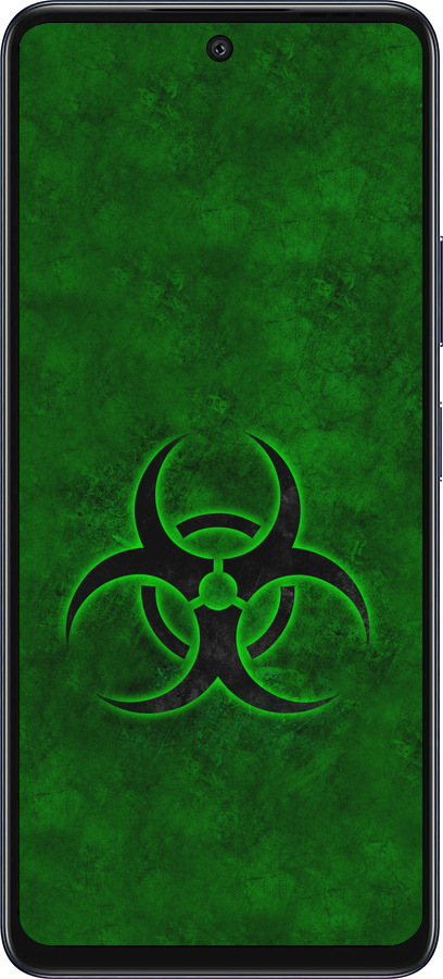 Силиконовый чехол biohazard 30 для Infinix Hot 50 5G - 4848u-3795 изображение 