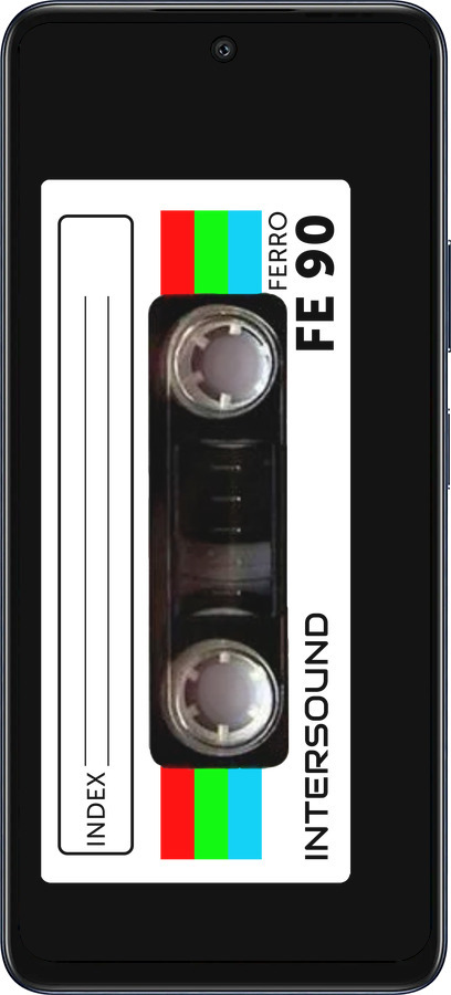 Силиконовый чехол Кассета с90 для Infinix Hot 50 5G - 4894u-3795 изображение 