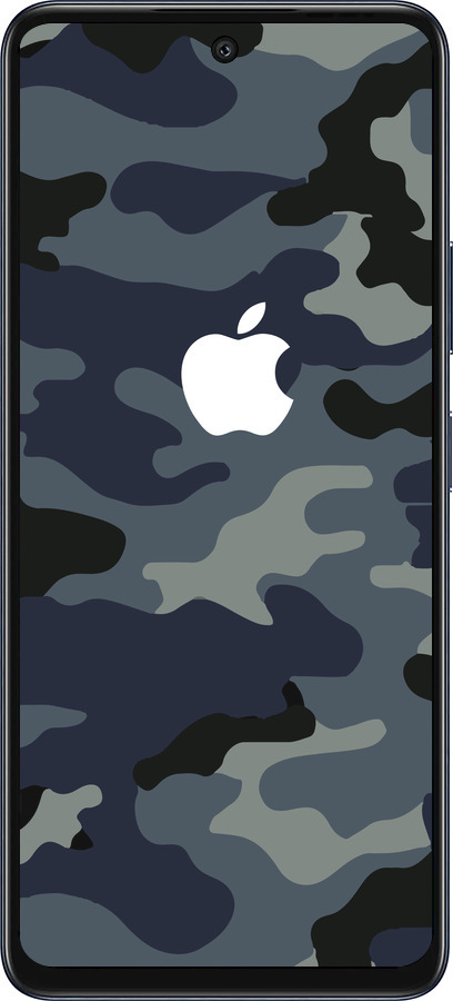 Силіконовий чехол Камуфляж 1 для Infinix Hot 50 5G - 4897u-3795 изображение 