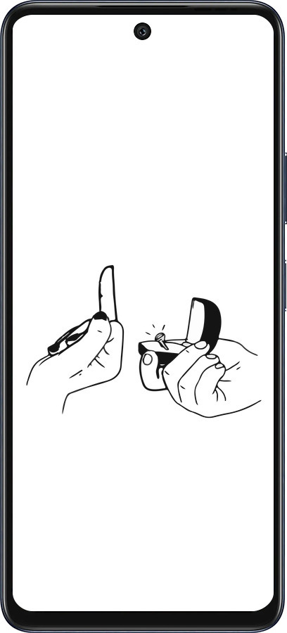 Силиконовый чехол Предложение для Infinix Hot 50 5G - 4898u-3795 изображение 