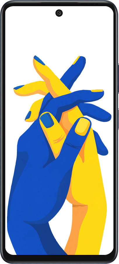 Силиконовый чехол Stand With Ukraine для Infinix Hot 50 5G - 5255u-3795 изображение 