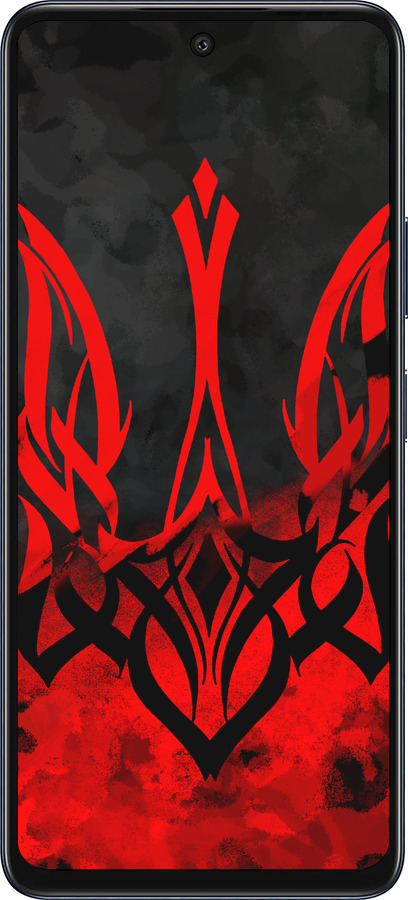 Силиконовый чехол Герб Украины v2 для Infinix Hot 50 5G - 5312u-3795 изображение 