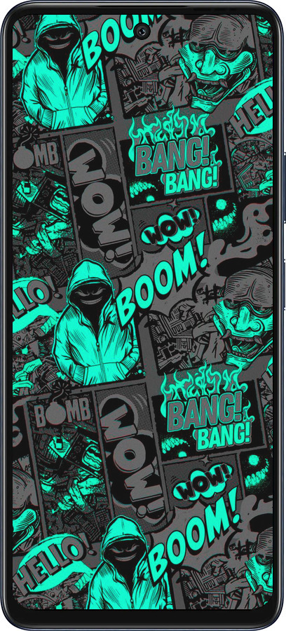 Силиконовый чехол № 5331 для Infinix Hot 50 5G - 5331u-3795 изображение 