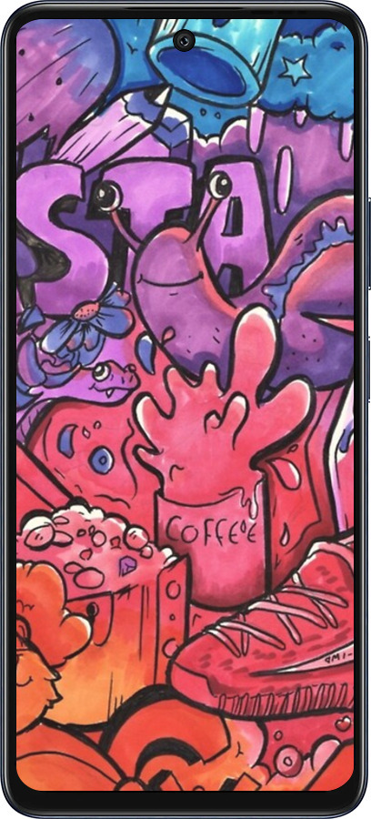 Силиконовый чехол № 5391 для Infinix Hot 50 5G - 5391u-3795 изображение 