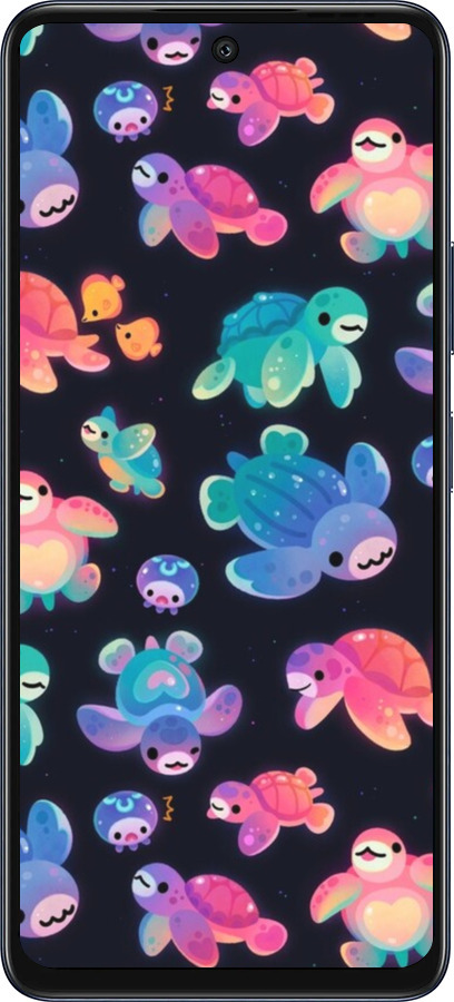 Силиконовый чехол № 5411 для Infinix Hot 50 5G - 5411u-3795 изображение 