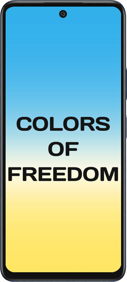Силіконовий чехол Colors of Freedom для Infinix Hot 50 5G - 5453u-3795 изображение 