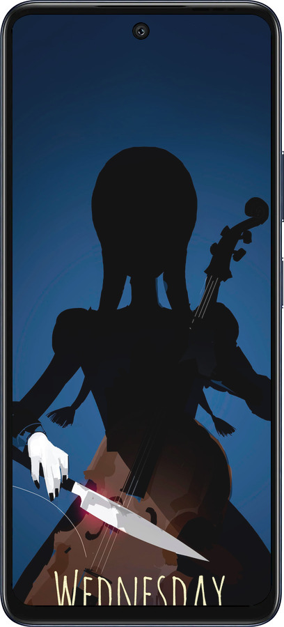 Силиконовый чехол Wednesday для Infinix Hot 50 5G - 5515u-3795 изображение 