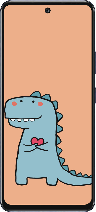 Силиконовый чехол Дракон для него для Infinix Hot 50 5G - 5525u-3795 изображение 