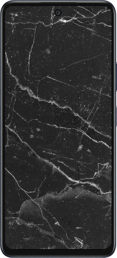 Силиконовый чехол Черный мрамор v2 для Infinix Hot 50 5G - 5568u-3795 изображение 
