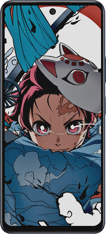 Силиконовый чехол Танджиро Камадо для Infinix Hot 50 5G - 5574u-3795 изображение 