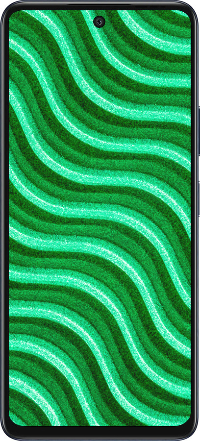 Силиконовый чехол Волнистые линии для Infinix Hot 50 5G - 5578u-3795 изображение 