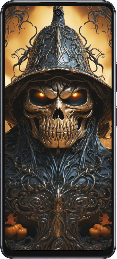 Силиконовый чехол Череп 2 для Infinix Hot 50 5G - 5652u-3795 изображение 