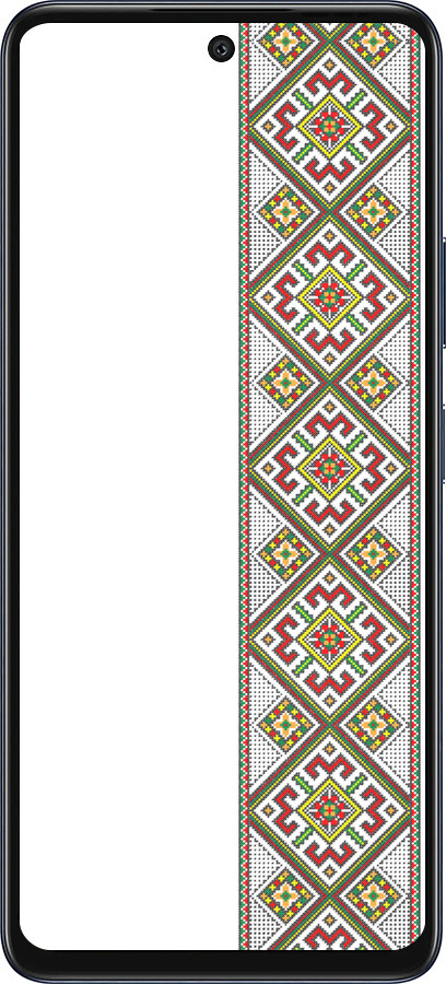 Силиконовый чехол Вышиванка 8 для Infinix Hot 50 5G - 574u-3795 изображение 