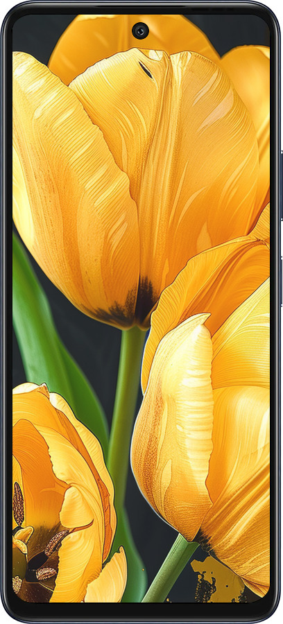 Силиконовый чехол Желтые тюльпаны для Infinix Hot 50 5G - 5991u-3795 изображение 