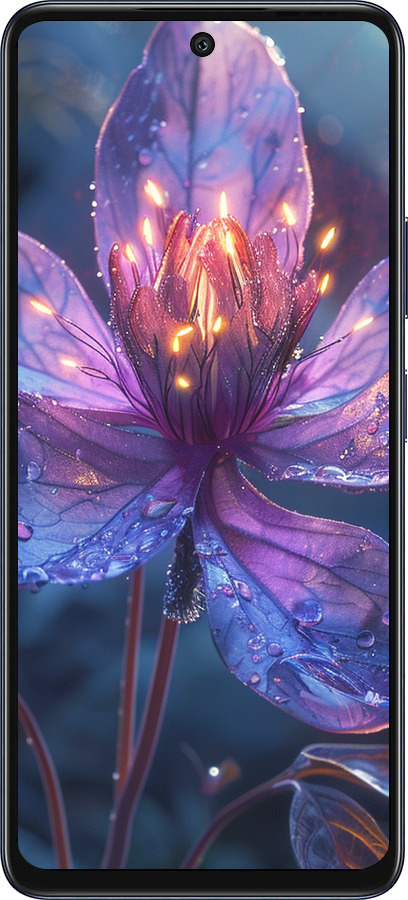 Силиконовый чехол Магический цветок для Infinix Hot 50 5G - 6038u-3795 изображение 