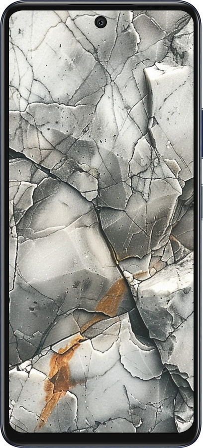 Силиконовый чехол Серый мрамор для Infinix Hot 50 5G - 6041u-3795 изображение 