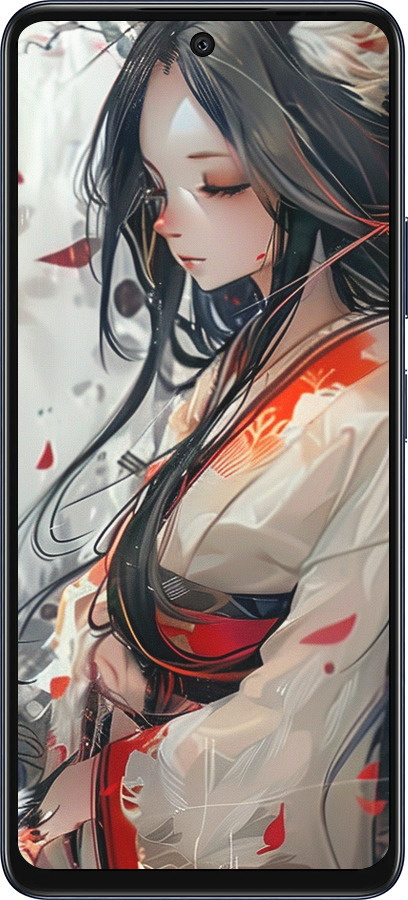 Силиконовый чехол Кицуне для Infinix Hot 50 5G - 6073u-3795 изображение 