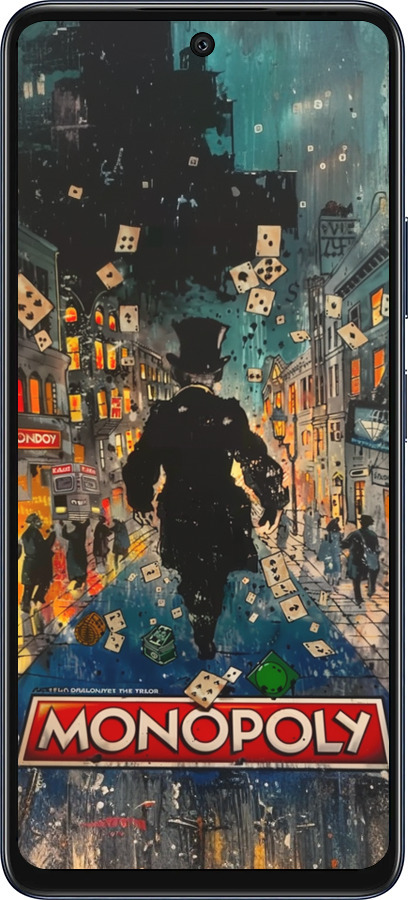 Силиконовый чехол Метрополис игры для Infinix Hot 50 5G - 6085u-3795 изображение 