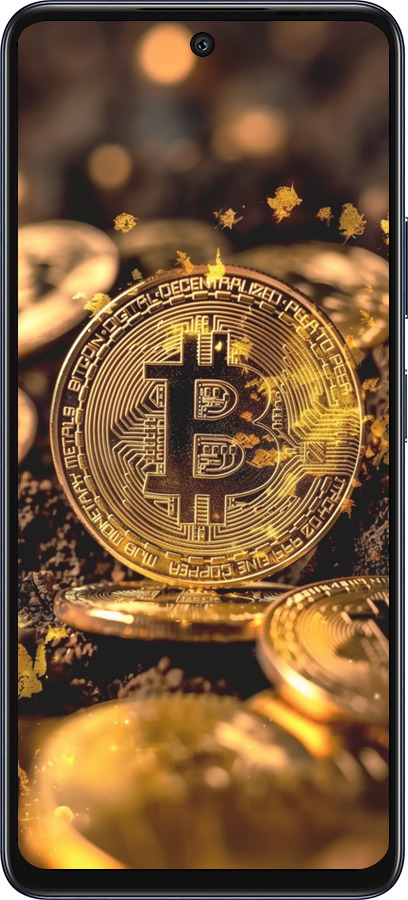 Силиконовый чехол Золотая лихорадка биткойна для Infinix Hot 50 5G - 6089u-3795 изображение 
