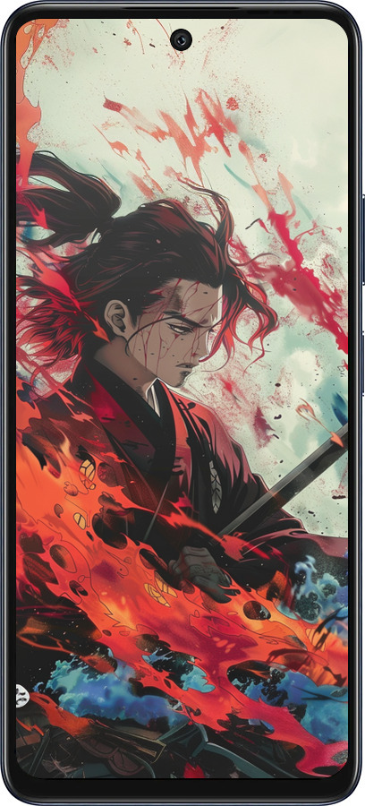 Силиконовый чехол Битва стихий для Infinix Hot 50 5G - 6110u-3795 изображение 