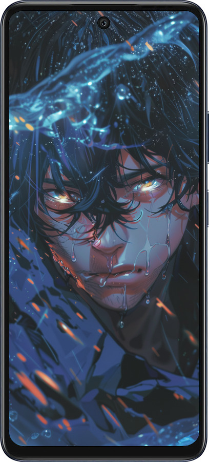 Силиконовый чехол Satoru Gojou для Infinix Hot 50 5G - 6128u-3795 изображение 