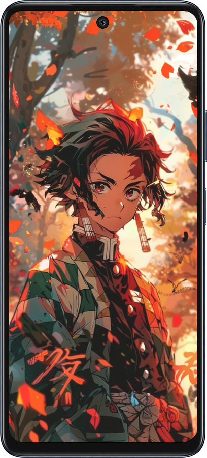 Силиконовый чехол Tanjiro для Infinix Hot 50 5G - 6130u-3795 изображение 