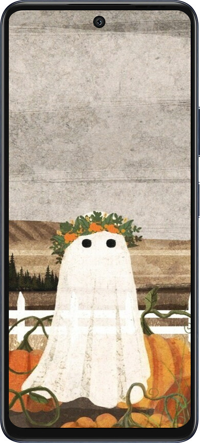 Силиконовый чехол Призрак для Infinix Hot 50 5G - 6245u-3795 изображение 