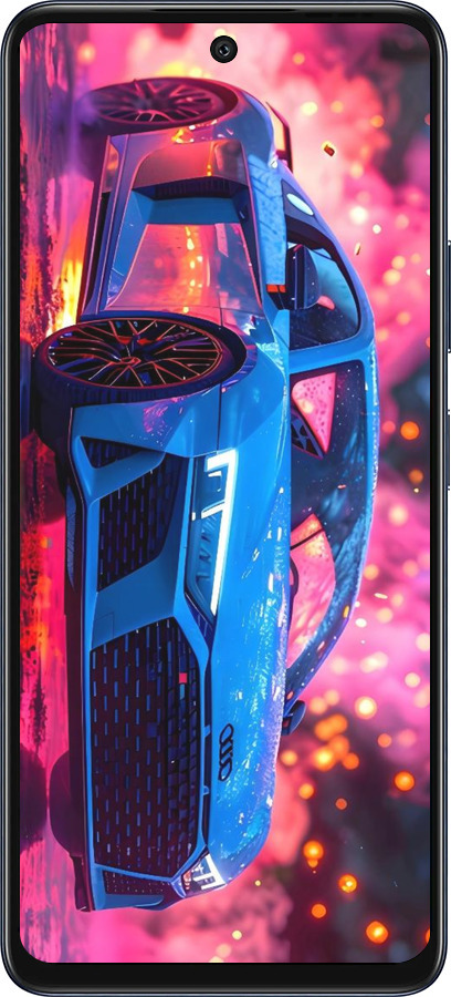 Силиконовый чехол Ауди для Infinix Hot 50 5G - 6286u-3795 изображение 