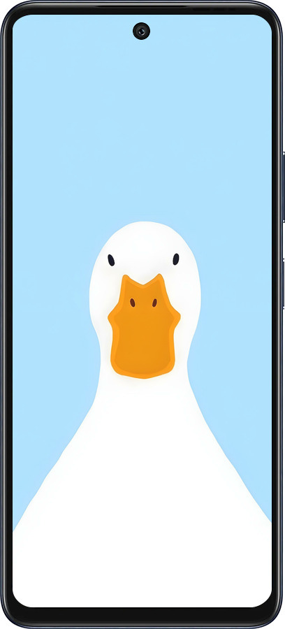 Силиконовый чехол Гусь для Infinix Hot 50 5G - 6350u-3795 изображение 