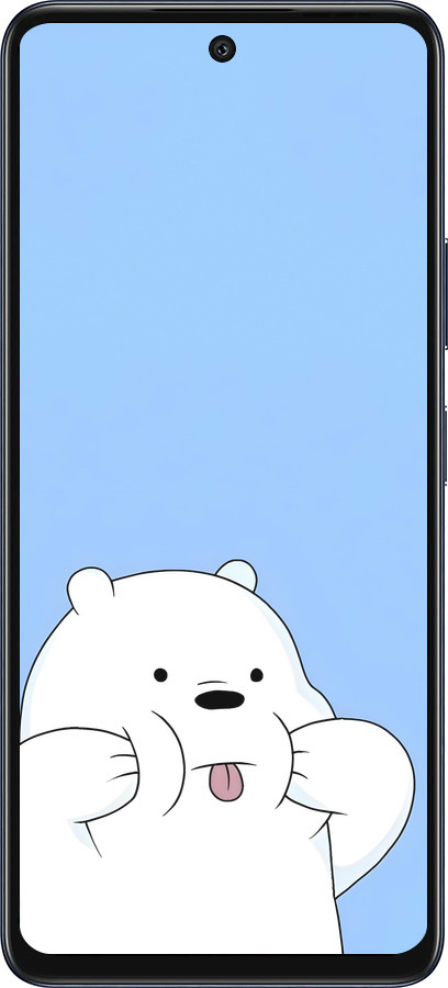 Силиконовый чехол Милый мишка для Infinix Hot 50 5G - 6357u-3795 изображение 