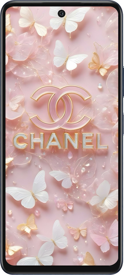 Силиконовый чехол Шанель для Infinix Hot 50 5G - 6366u-3795 изображение 