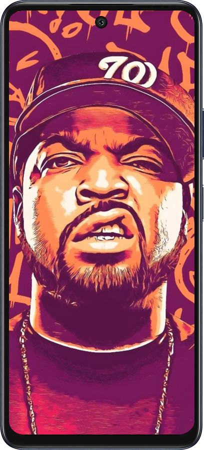 Силиконовый чехол Айс кюб для Infinix Hot 50 5G - 6367u-3795 изображение 