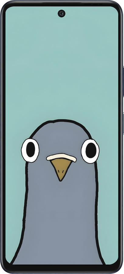 Силиконовый чехол Голубь для Infinix Hot 50 5G - 6388u-3795 изображение 