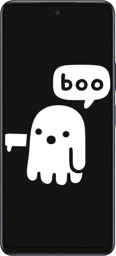 Силиконовый чехол Призрак Неодобрения для Infinix Hot 50 5G - 6431u-3795 изображение 