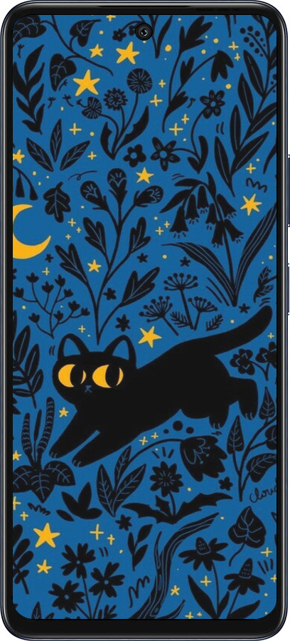 Силиконовый чехол Летняя ночь для Infinix Hot 50 5G - 6472u-3795 изображение 