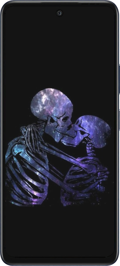 Силиконовый чехол С изображением скелета для Infinix Hot 50 5G - 6537u-3795 изображение 